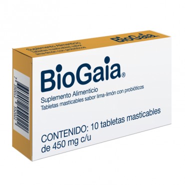 BIOGAIA® C/10 TABLETAS