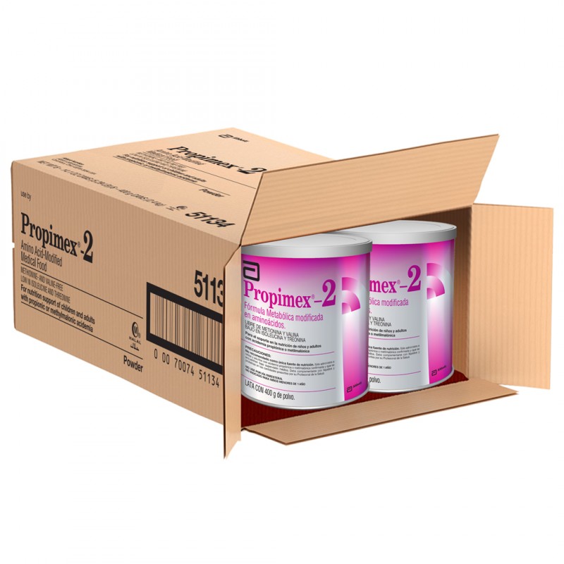 Propimex 2 Lata De 400 g De Polvo Caja Con 6 Latas.