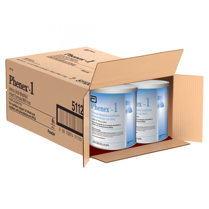Phenex 1 Lata De 400 g De Polvo caja Con 6 Latas.