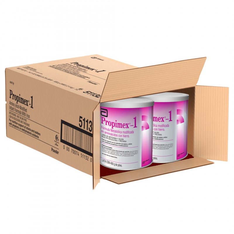 Propimex 1 Lata De 400 g De Polvo Caja Con 6 Latas.