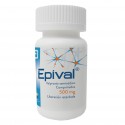 Epival 500 mg  Frasco Con 30 Comprimidos