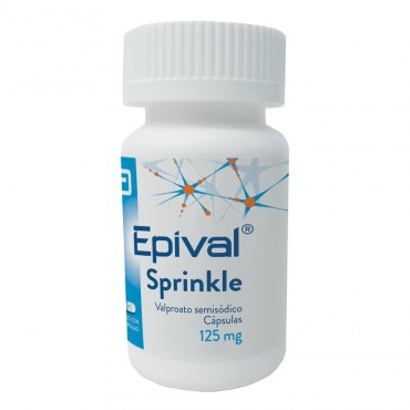 Epival Sprinkle 125 mg Frasco Con 60 Capsulas