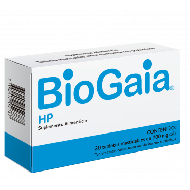 BIOGAIA® HP C/20 TABLETAS