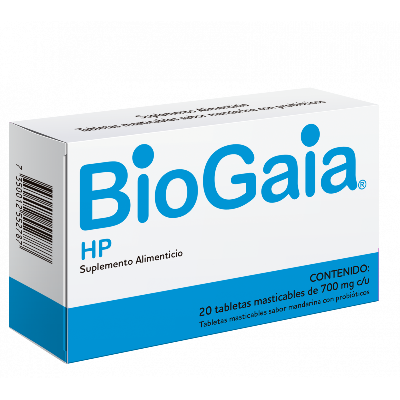 BIOGAIA® HP C/20 TABLETAS