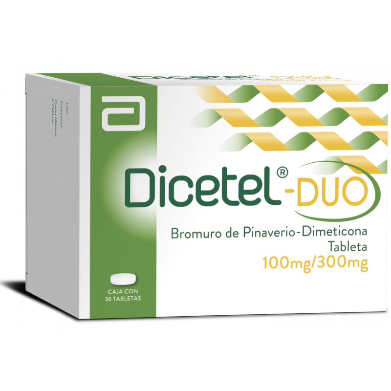 DICETEL® DUO 100/300 mg C/36 TABS