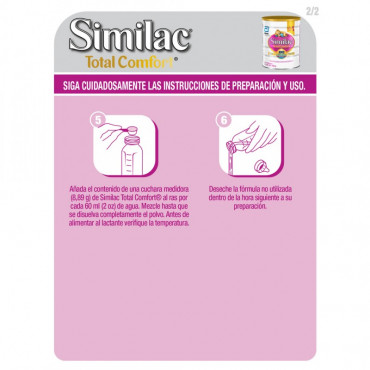 Similac Total Comfort - Etapa 1, Formula Infantil en Polvo de Facil Digestion - 0 a 12 Meses - 820g