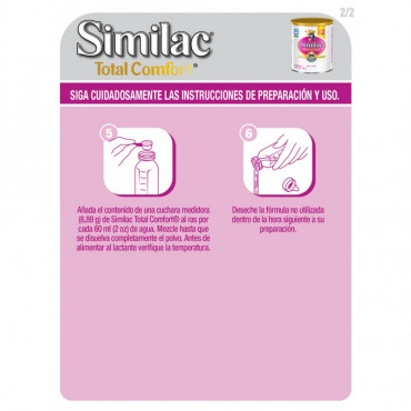 Similac Total Comfort - Etapa 2, Formula Infantil en Polvo de Facil Digestion - 1 a 3 años - 360g