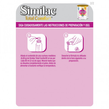 Similac Total Comfort - Etapa 2, Formula Infantil en Polvo de Facil Digestion - 1 a 3 años - 360g