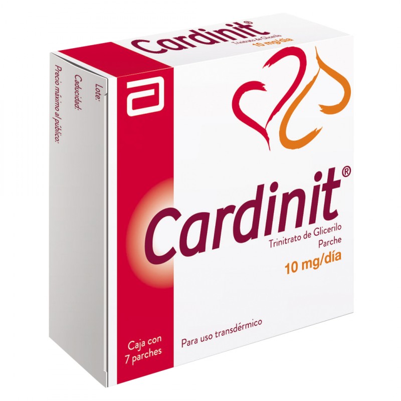 Cardinit 10mg/dia Caja Con 7 Parches