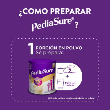 Pediasure Alimentacion Especializada en Polvo para Niños de 1 a 10 Años - Chocolate - 900g