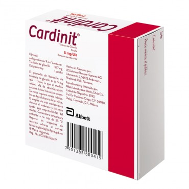 CARDINIT® 5 mg C/7 PARCHES