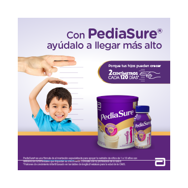 Pediasure Alimentacion Especializada para Niños de 1 a 10 Años - Vainilla - 237 mL