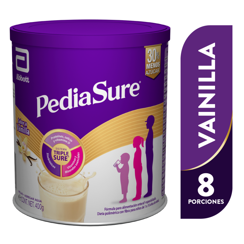 Pediasure Alimentacion Especializada en Polvo Para Niños de 1 a 10 Años - Vainilla - 400g