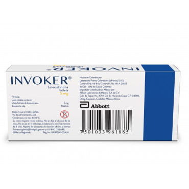 INVOKER® 5 mg C/10 TABS