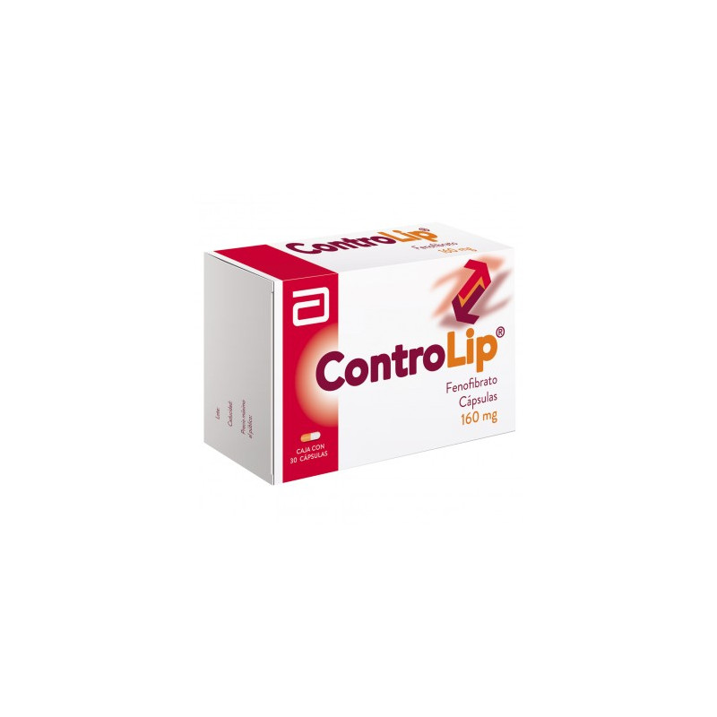 Controlip 160 mg Caja Con 30 Capsulas