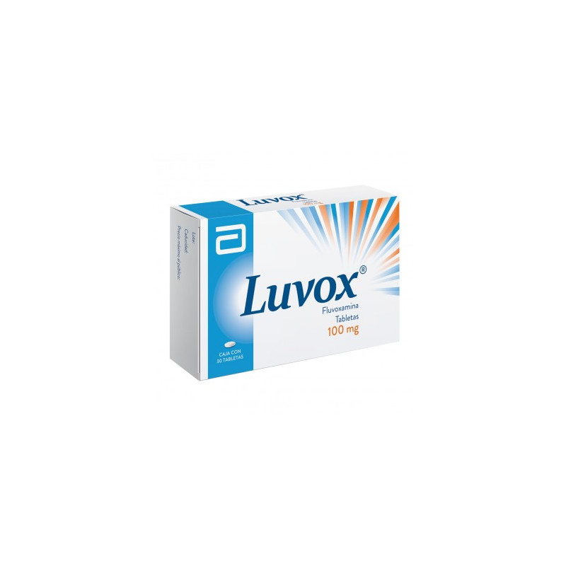 Luvox 100 mg Caja Con 30 Tabletas