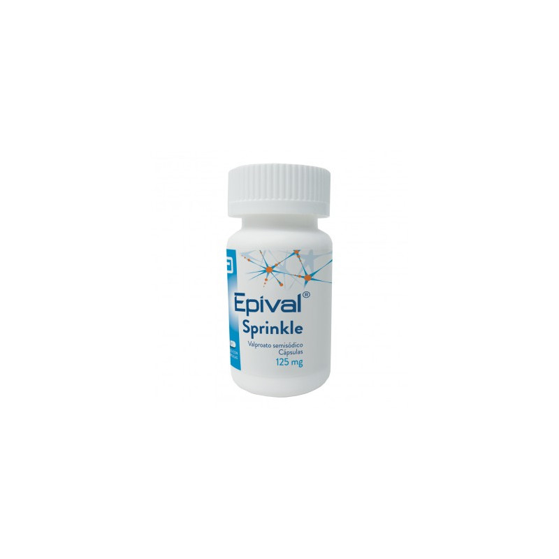 Epival Sprinkle 125 mg Frasco Con 60 Capsulas
