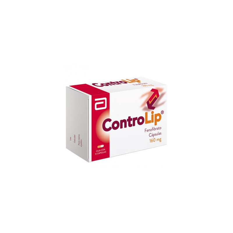 ControLip 160 mg Caja Con 15 Capsulas