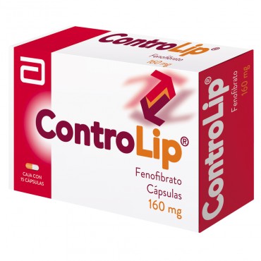 CONTROLIP 160MG X 15 CAPSULAS