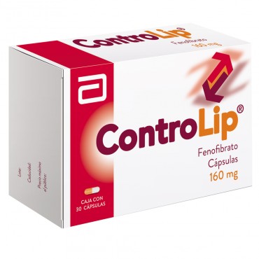 CONTROLIP 160MG X 30 CAPSULAS