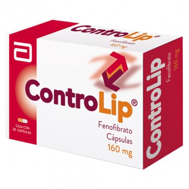 Controlip 160 mg Caja Con 30 Capsulas