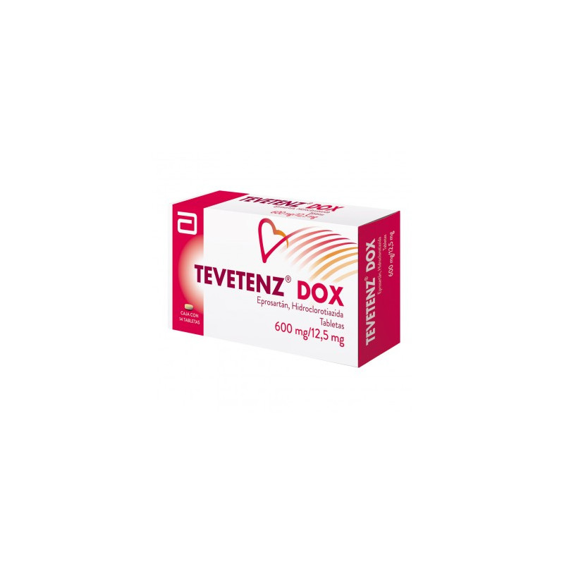 Tevetenz Dox 600 / 12.5 mg Caja Con 14 Tabletas