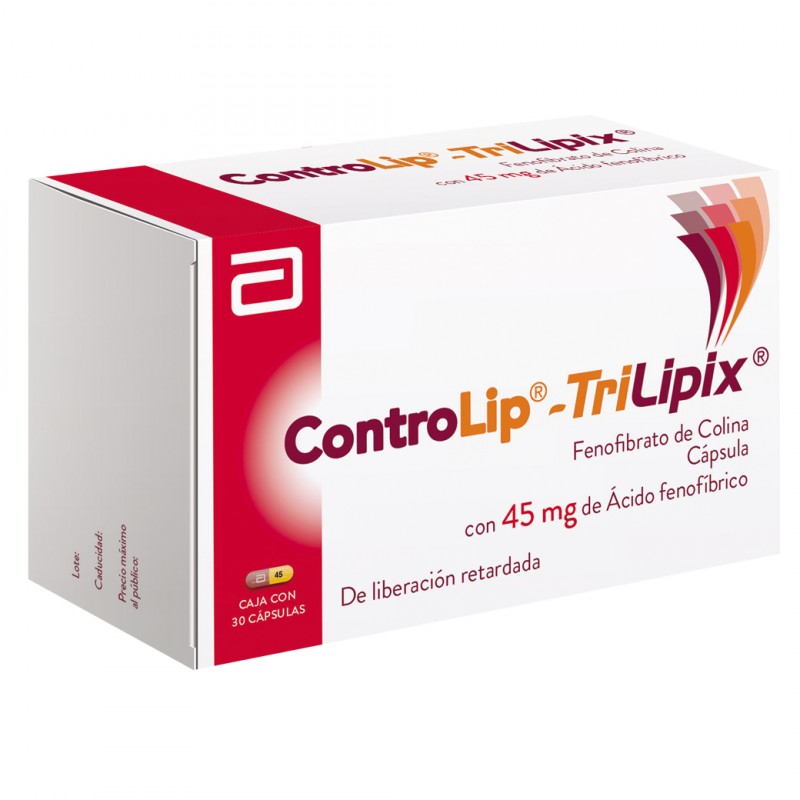 CONTROLIP®-TRILIPIX® 45 mg C/30 CAPS
