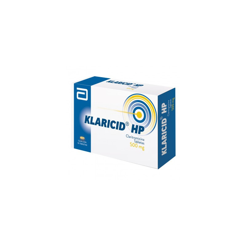Klaricid HP 500 mg Caja con 10 Tabletas - RX2