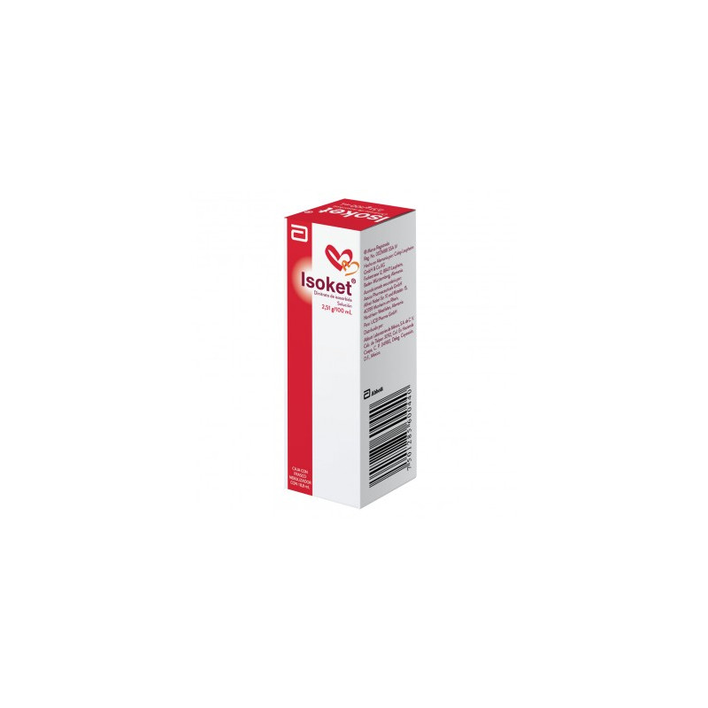 Isoket Solución 2.51g/100mL Frasco Nebulizador Con 18.8mL
