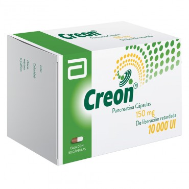 CREON® 10,000 UI 150 mg C/50 CAPS
