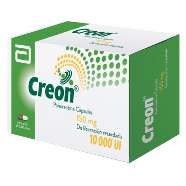 CREON® 10,000 UI 150 mg C/50 CAPS