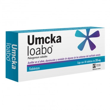 Umckaloabo 20 mg Caja Con 20 Tabletas