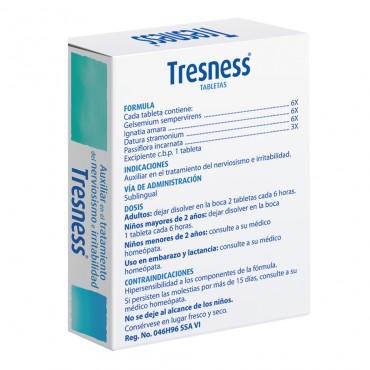 Tresness Caja Con 60 Tabletas