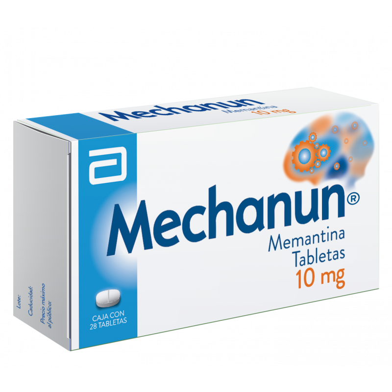 Mechanun 10 mg Caja Con 28 Tabletas