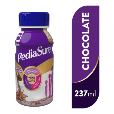 Pediasure Alimentacion Especializada para Niños de 1 a 10 Años - Chocolate - 237mL - 24 piezas