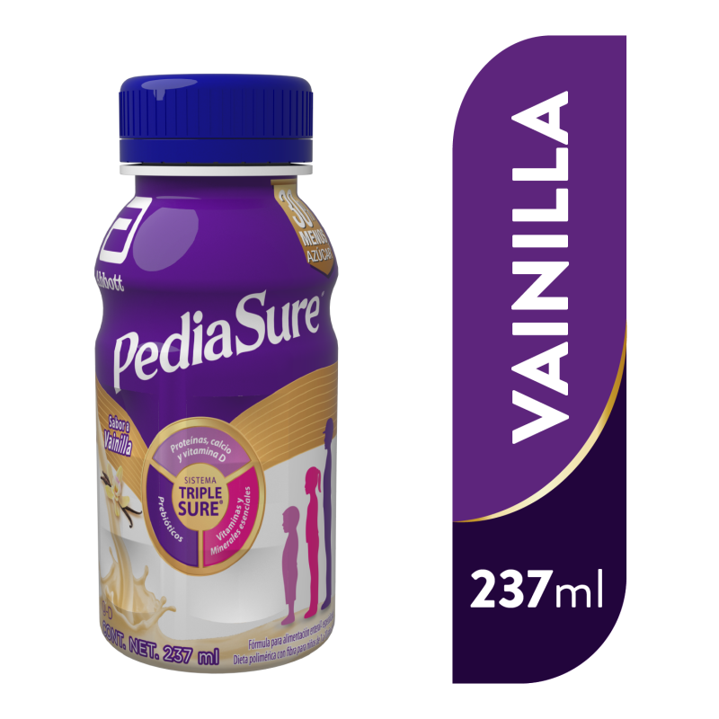 PediaSure Plus - 1 pack Sabor Vainilla en Polvo, 237ml, Alimentación  Especializada para Niños de 1 a 10 años : : Bebé