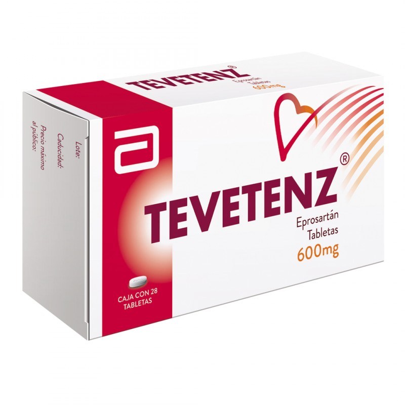 TEVETENZ® 600 mg C/28 TABS