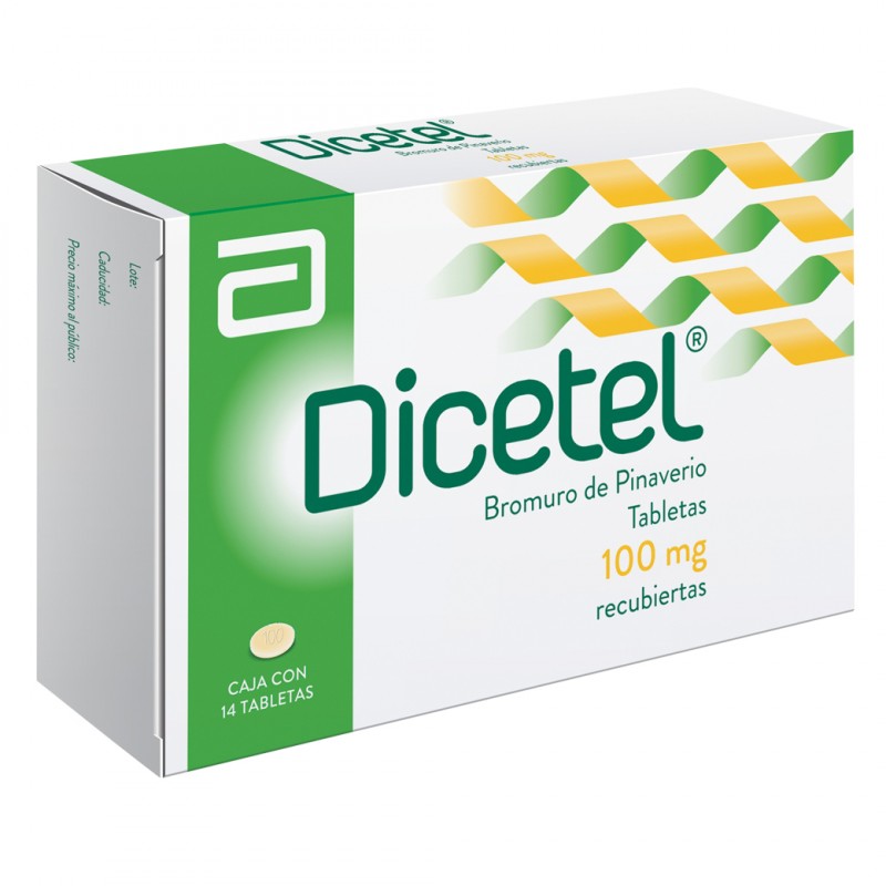 Dicetel 100 mg | 14 Tabletas | Abbott México