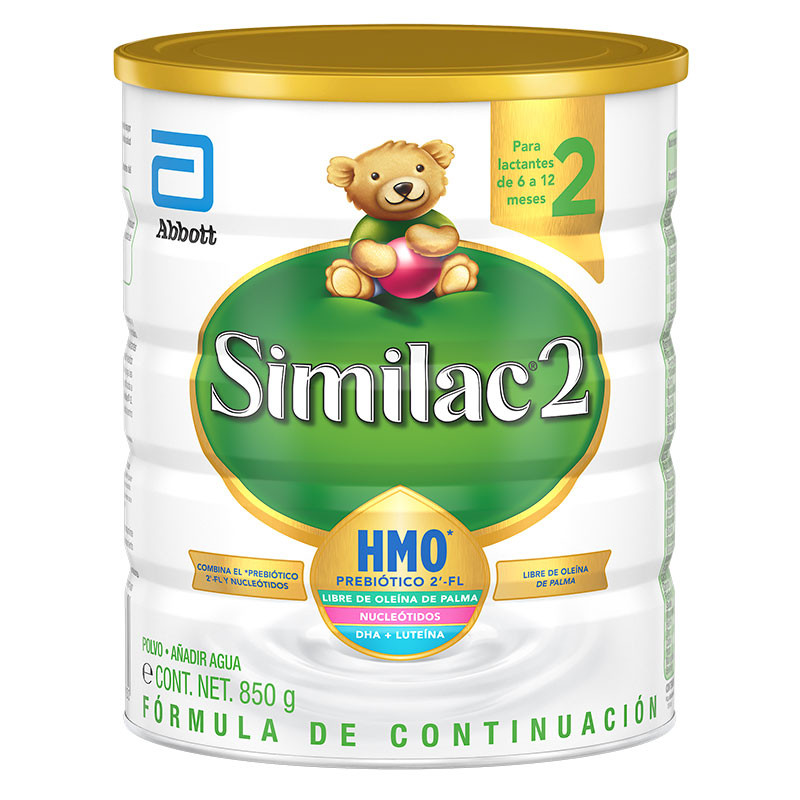 Similac - Etapa 2, Formula Infantil en Polvo para bebes de 6 a 12 Meses, Contiene DHA, HMO 850 g