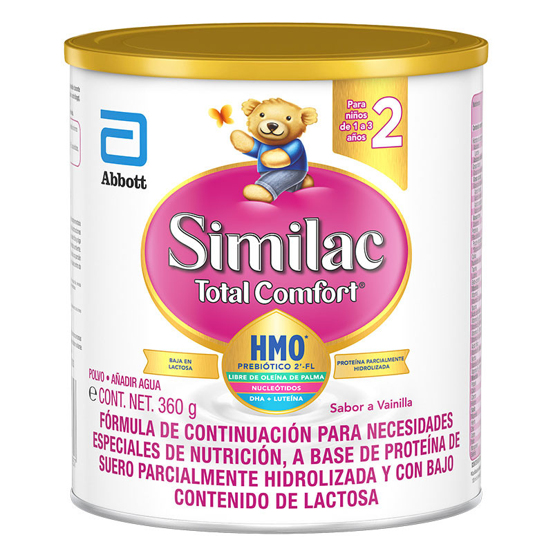 Similac Total Comfort - Etapa 2, Formula Infantil en Polvo de Facil Digestion - 1 a 3 años - 360g