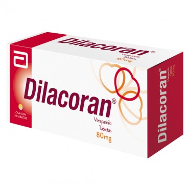Dilacoran 80 mg Caja Con 30 Tabletas