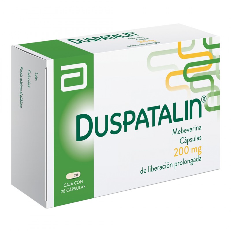 Duspatalin 200 mg Caja Con 28 Capsulas