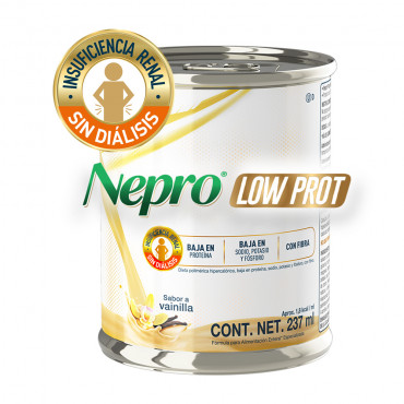 Nepro Low Prot  Lata 237 ml  | Vainilla 24 Piezas | Abbott México