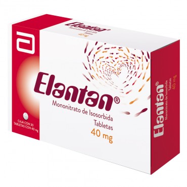 Elantan 40 mg Caja Con 30 Tabletas