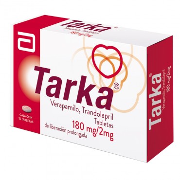 Tarka 180 mg / 2 mg Caja Con 15 Tabletas