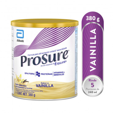 Prosure - Alimentación especializada para Pacientes con Perdida de Peso Involuntaria - Vainilla - 380g