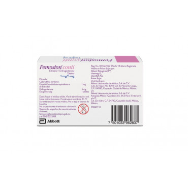 Femoston Conti Tabletas 1mg/5mg