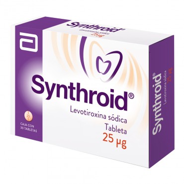 SYNTHROID® 25 mcg C/30 TABS