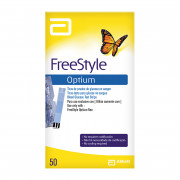 Freestyle Optium Tiras Reactivas Caja Con 50 Tiras