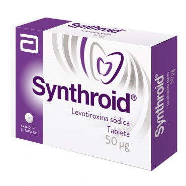 SYNTHROID® 50 mcg C/30 TABS